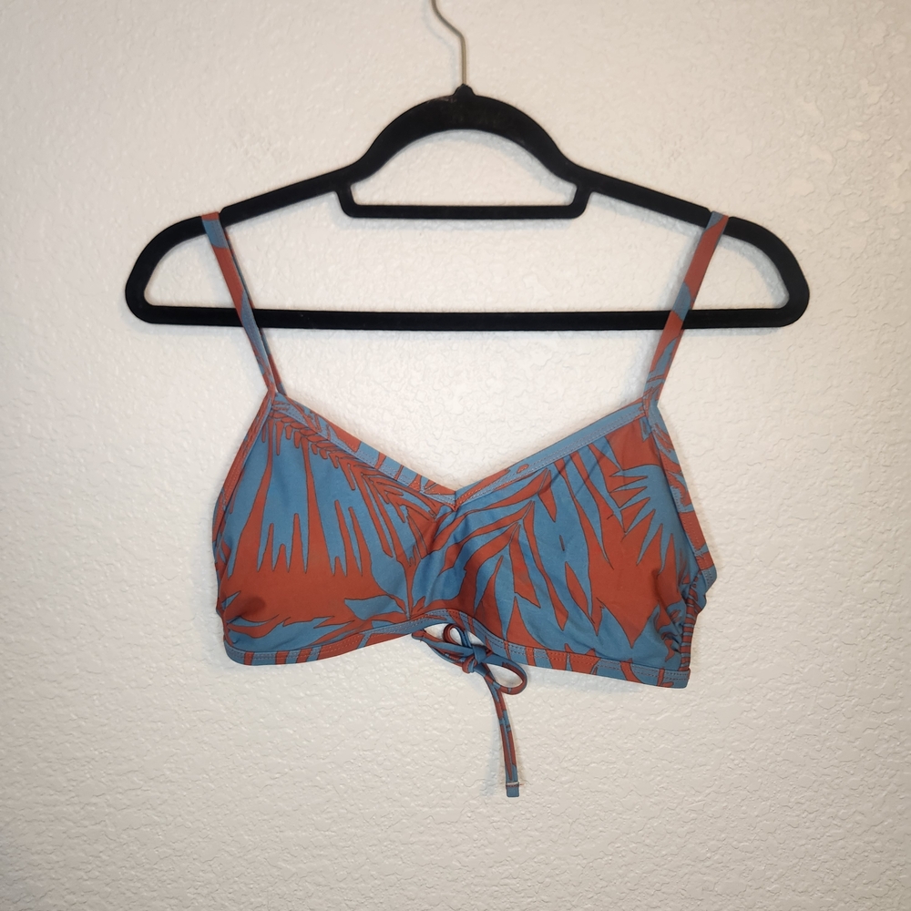 Kona Sol Women's Bralette Bikini Top Multicolor Floral Tropical Print S - Picture 5 of 13